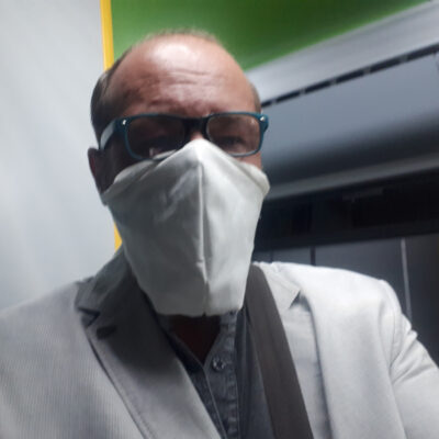 Medi-Cheval® Mehrweg-Gesichtsmaske in öffentlichen Verkehrsmitteln
